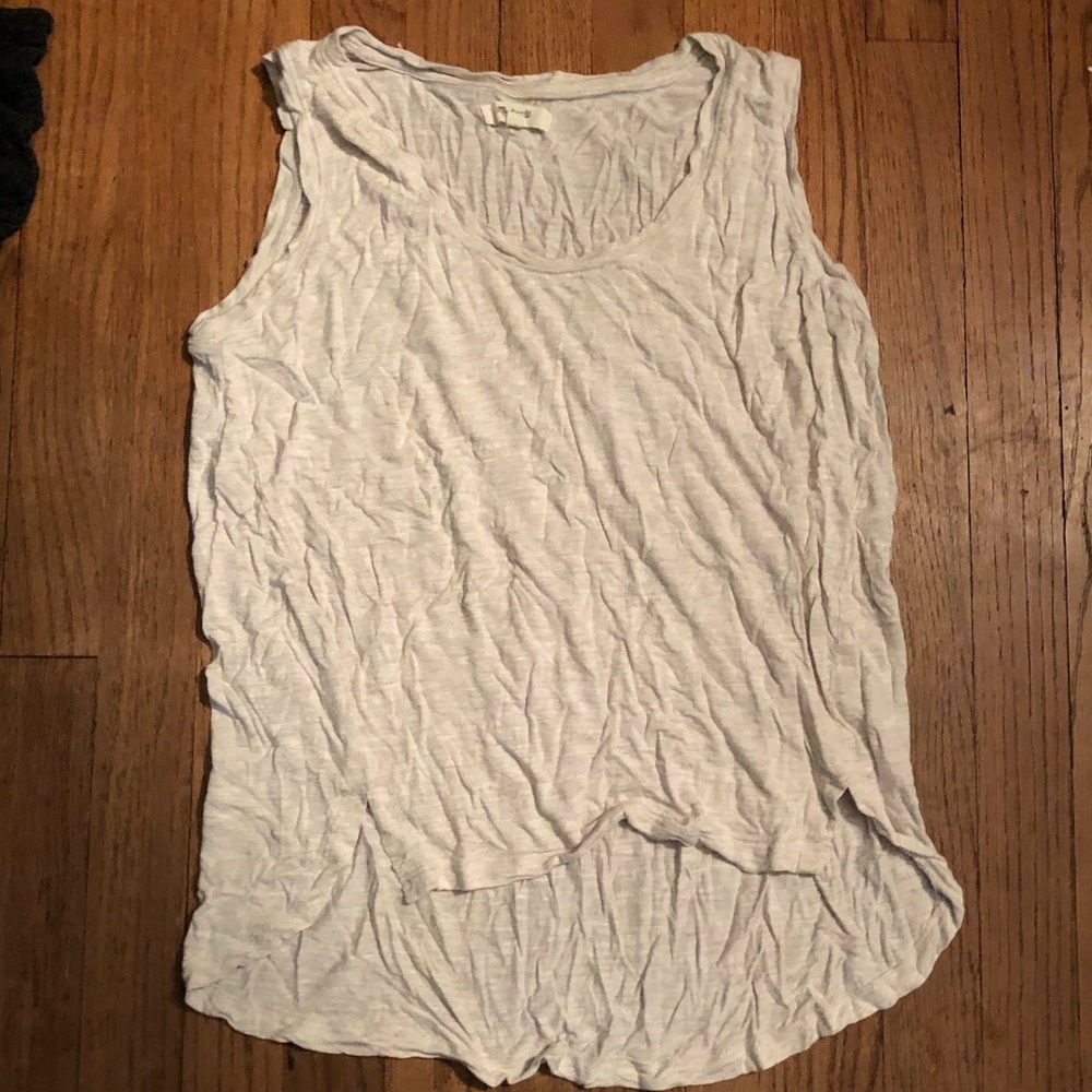 Madewell cream tank